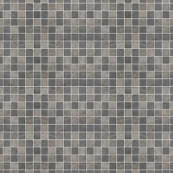 GoodHome Mosaïque gris clair 30x30cm Blue stone carré