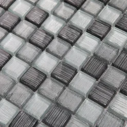 Mosaïque gris 30x30cm Faros-GoodHome Outlet