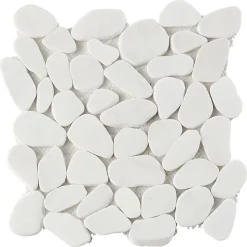 Mosaïque ivoire 31,5x31,5cm Malaca pierre naturelle-GoodHome Outlet