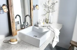 Mosaïque ivoire 31,5x31,5cm Malaca pierre naturelle-GoodHome Outlet