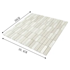 Mosaïque Manat beige 30 x 30 cm-GoodHome Sale