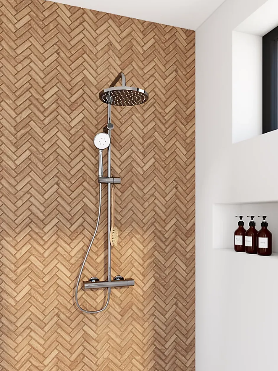 Mosaïque miel 30x30cm Rusticwood-GoodHome Discount