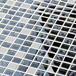 Mosaïque Milaino 30 x 30 cm noir-Colours Hot