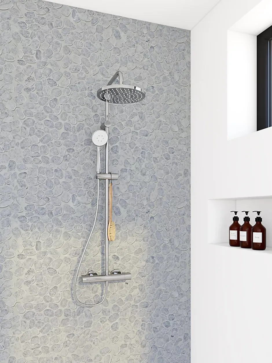 GoodHome Mosaïque multicolore 31,5x31,5cm Malaca