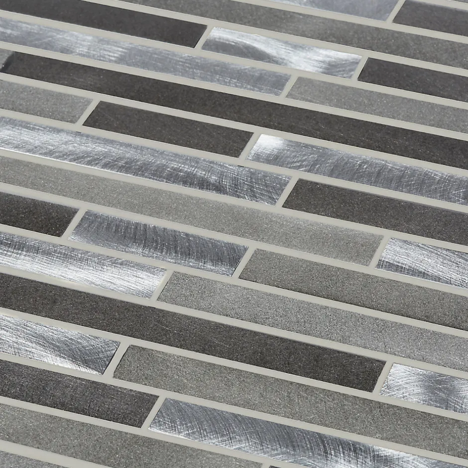 Mosaïque Naplo gris 30 x 30 cm-Colours Online