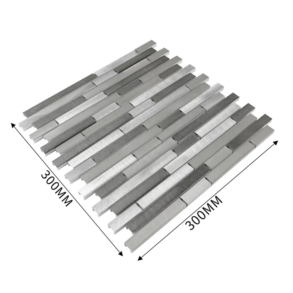 Mosaïque Naplo gris 30 x 30 cm-Colours Online