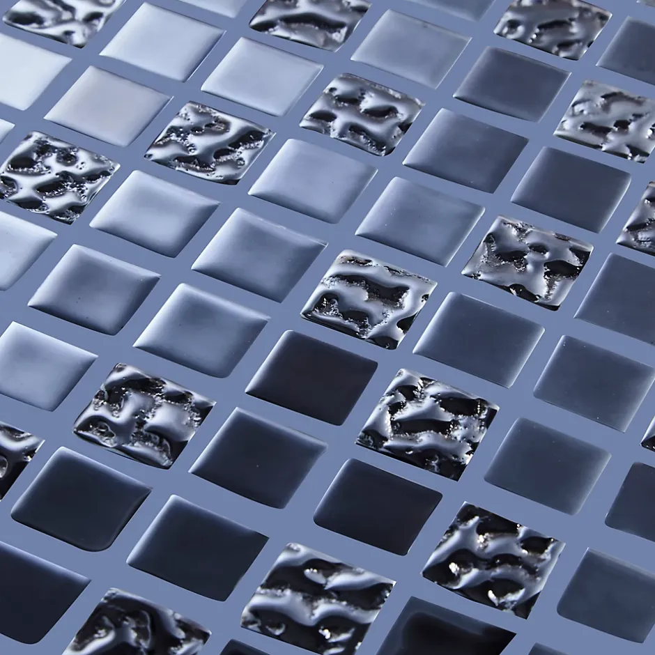 Colours Mosaïque noir 30 x 30 cm Flourencia