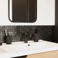 Colours Mosaïque noir 30 x 30 cm Flourencia