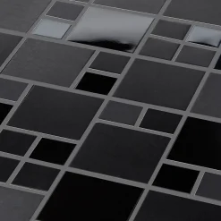 Colours Mosaïque noir 30 x 30 cm Tourino