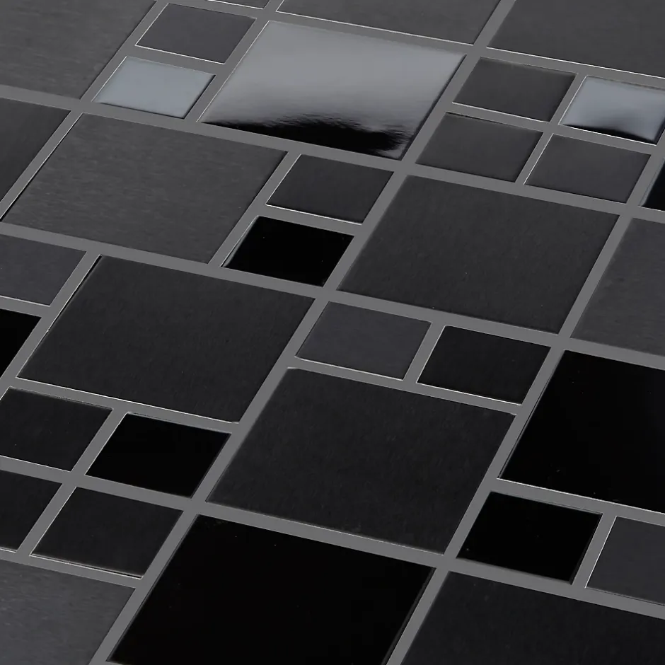 Colours Mosaïque noir 30 x 30 cm Tourino