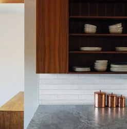 Mosaïque porcelaine Zellige blanc bleuté L. 29,5 x l. 29,8 cm Mat Inter- Discount