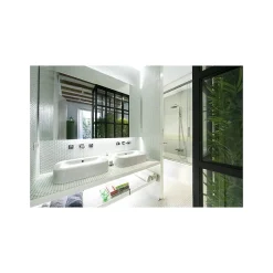 Gioia Materia Mosaïque pâte de verre UNICOLOR HEXAGONE 2.6x2.2cm couleur : 210 Satiné boite de 2 m2