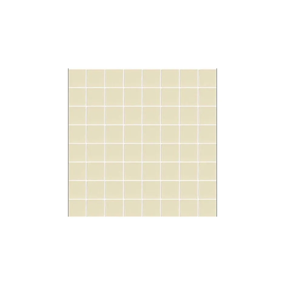 Mosaïque Pâte de verre UNICOLOR PISCINE CARRÉ couleur : Cares Anti-dérapant Classe 3 boite de 1.54 m2-Gioia Materia Sale