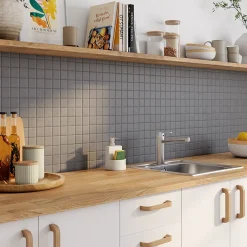 Mosaïque sol et mur anthracite 30 x 30 cm Oikos-Casa Bella Hot