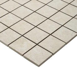 Colours Mosaïque sol et mur beige 30 x 30 cm Soft Lime Stone