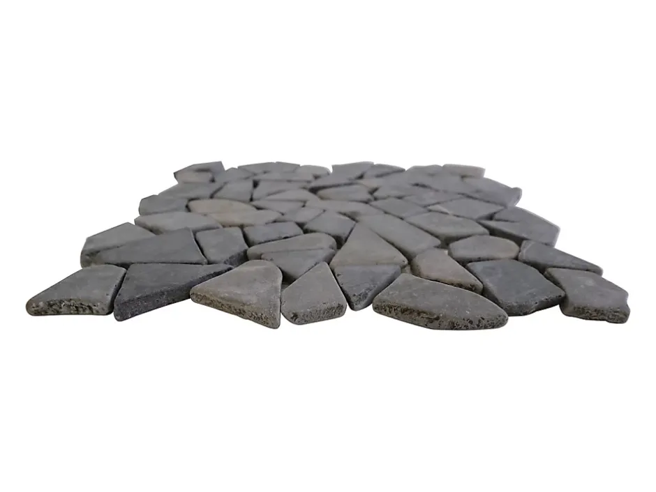 Mosaïque sol et mur en marbre gris - pack de 1m² (dalles de 30x30 cm) - MOLI-Vente-unique Best