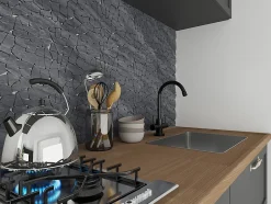 Mosaïque sol et mur en marbre gris - pack de 1m² (dalles de 30x30 cm) - MOLI-Vente-unique Best