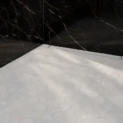 Mosaïque sol et mur en pierre beige L.31 x l.31,5 cm x ép.8 mm, Malaca- Best