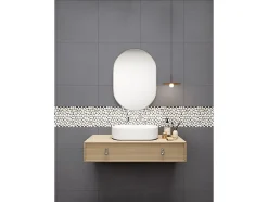 Mosaïque sol et mur galets naturels crème - pack de 1m² (dalles de 30x30 cm) - OLA-Vente-unique Sale