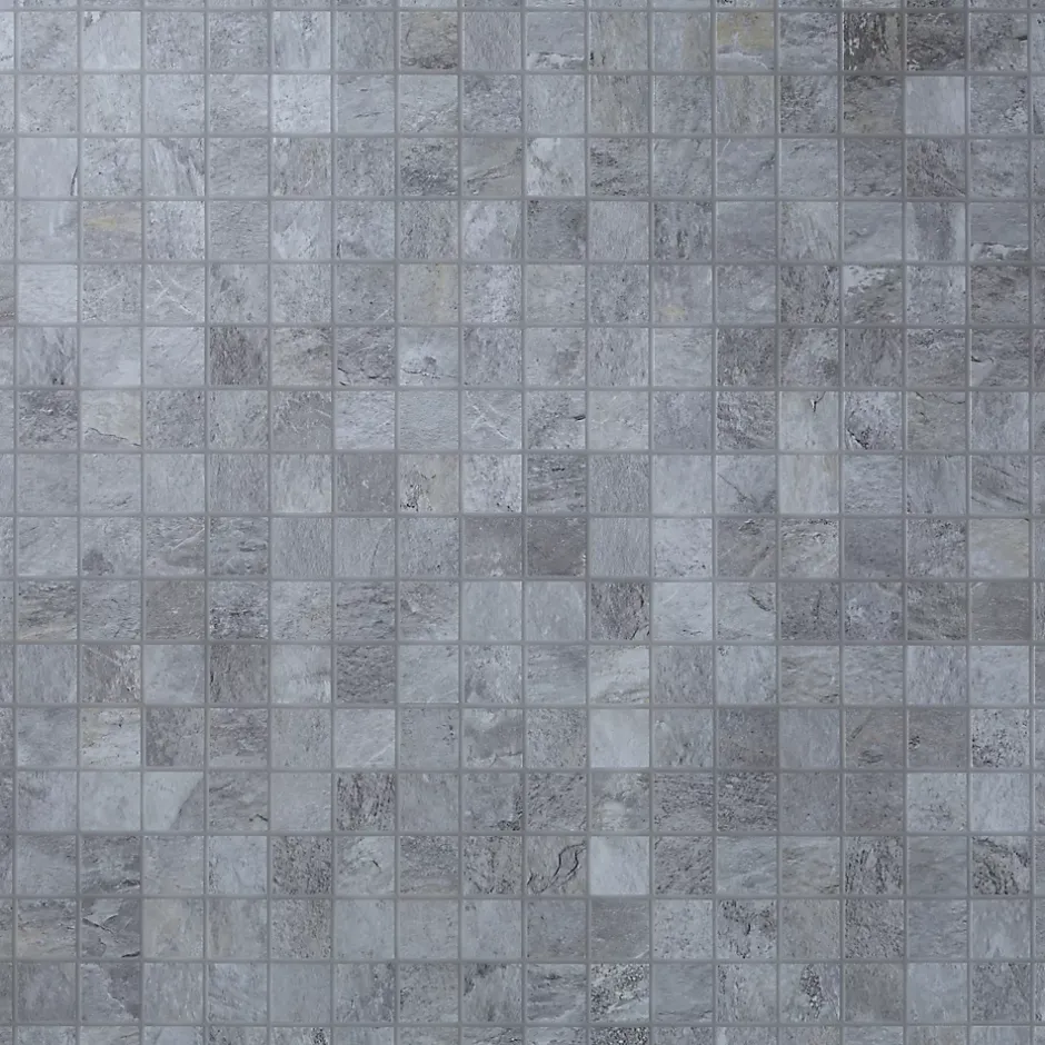 Colours Mosaïque sol et mur gris 30 x 30 cm Shaded