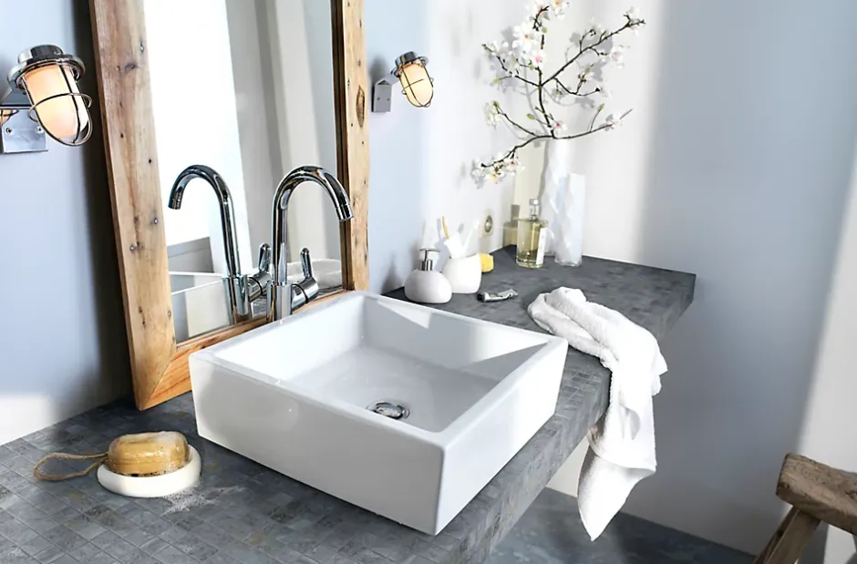 Colours Mosaïque sol et mur gris 30 x 30 cm Shaded