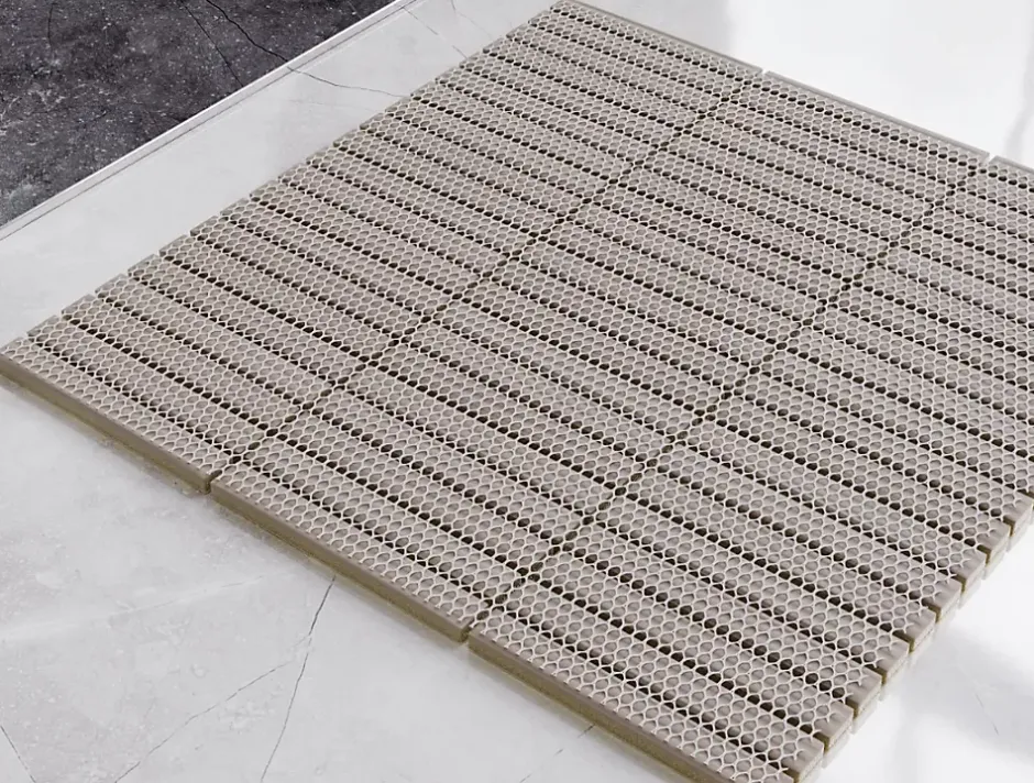 Mosaïque sur résille pour salle de bain et cuisine en céramique 29.0 cm x 28.2 cm - Curcuma-Ilcom Outlet