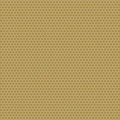 Mosaïque sur résille pour salle de bain et cuisine en céramique 26.0 cm x 30.0 cm - Gold hive-Ilcom Online