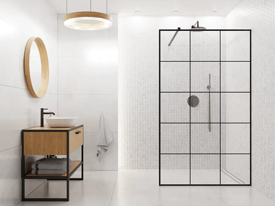 Ilcom Mosaïque sur résille pour salle de bain et cuisine en céramique 27.6 cm x 33.2 cm - Marble sparrow