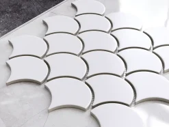 Mosaïque sur résille pour salle de bain et cuisine en céramique 28.5 cm x 29 cm - First snow-Ilcom Hot