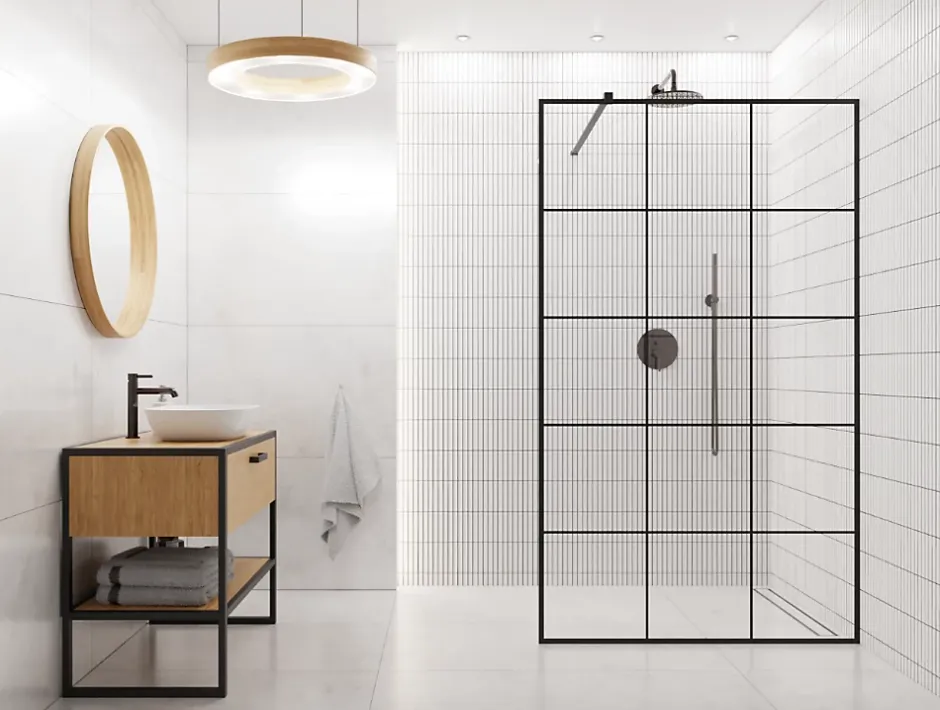 Mosaïque sur résille pour salle de bain et cuisine en céramique 29.6 cm x 30 cm - Matt white piano-Ilcom Discount