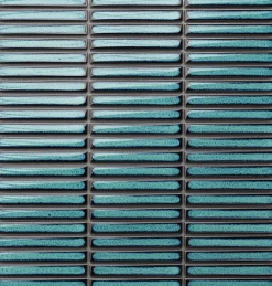 Ilcom Mosaïque sur résille pour salle de bain et cuisine en céramique 29.0 cm x 28.2 cm - Shimmering shores