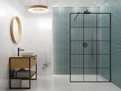 Ilcom Mosaïque sur résille pour salle de bain et cuisine en céramique 29.0 cm x 28.2 cm - Shimmering shores