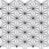 Ilcom Mosaïque sur résille pour salle de bain et cuisine en céramique 29.4 cm x 30.7 cm - Origami