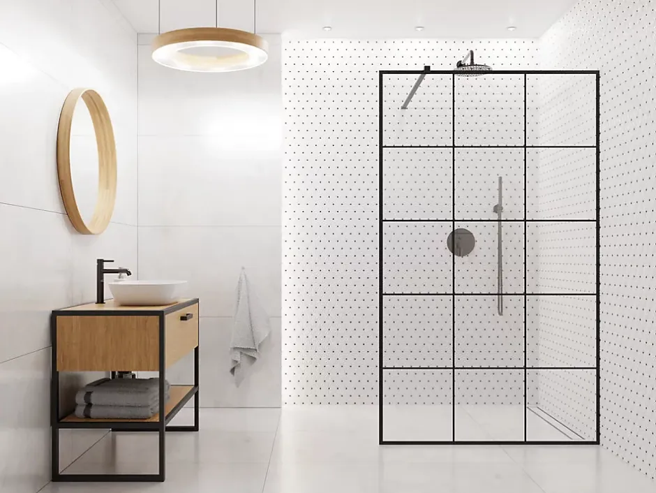 Ilcom Mosaïque sur résille pour salle de bain et cuisine en céramique 29.4 cm x 30.7 cm - Origami