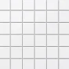 Ilcom Mosaïque sur résille pour salle de bain et cuisine en céramique 30.2 cm x 30.2 cm - White chaturanga