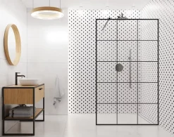 Mosaïque sur résille pour salle de bain et cuisine en céramique 30 cm x 26 cm - White honey-Ilcom Discount