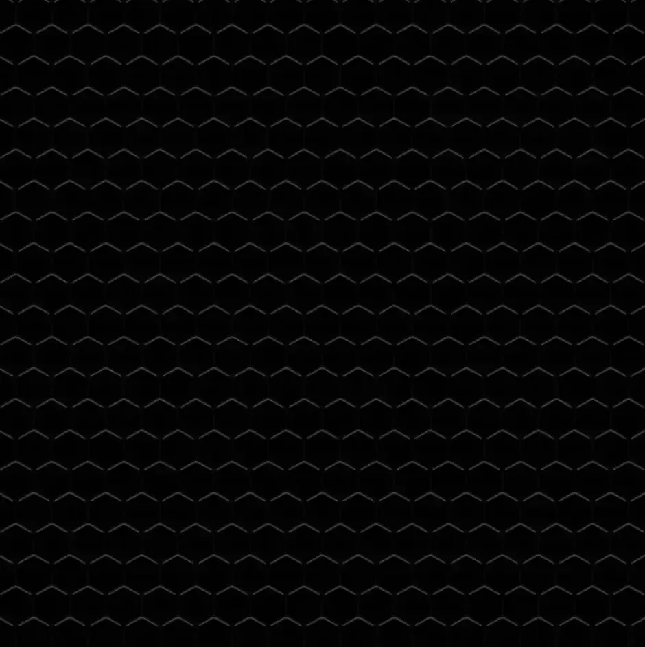 Ilcom Mosaïque sur résille pour salle de bain et cuisine en céramique 29.7 cm x 26.2 cm - Black honey