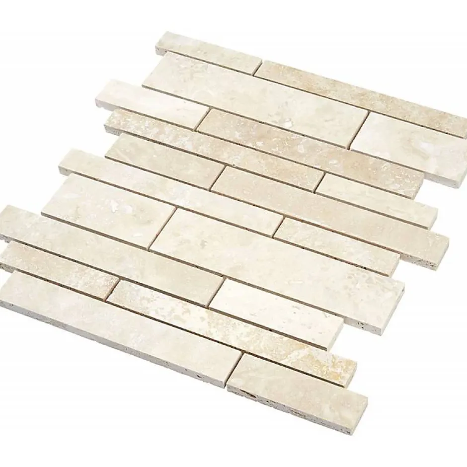 Decoon Mosaïque Travertin - Beige Vieilli - Barrettes