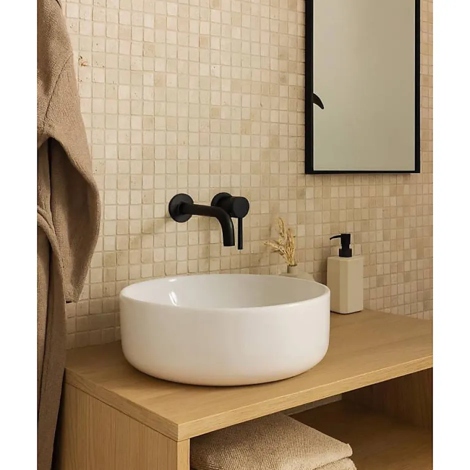 Mosaïque Travertin - Beige - 2.3 x 2.3 cm-Decoon