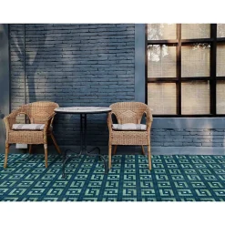 Gioia Materia Mosaïque 2,5x2,5cm motif géométrique Palm Springs Palm (4 couleurs) Brillant / Poli boite de 2 m2