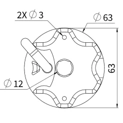 Slid’Up By Mantion Moteur filaire 45 mm pour volet roulant 40 kg - 20 Nm