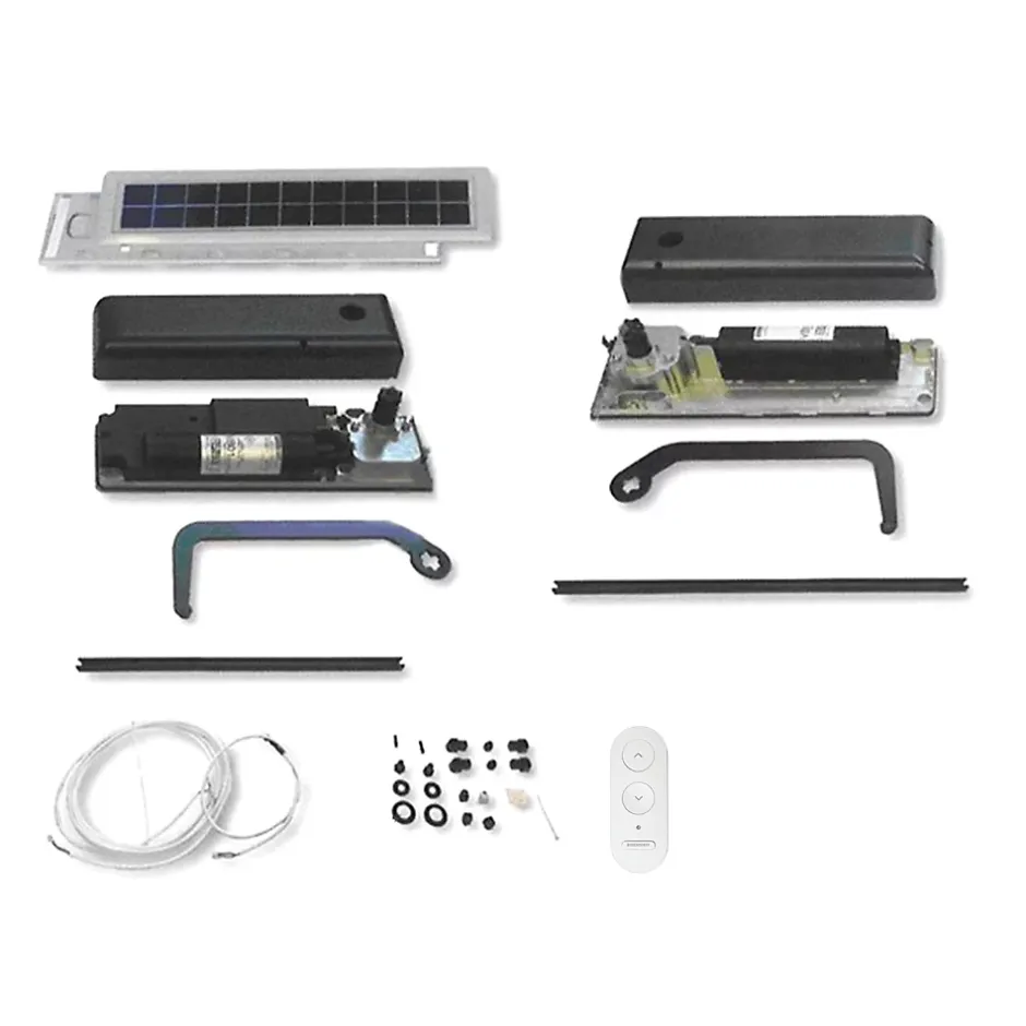 Bubendorff Moteur Solaire 2 Vantaux Kit Complet Pour Volet Battant