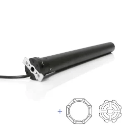 Moteur Volet Filaire D.45 50Nm + adaptations axe octo60-Avosdim Best