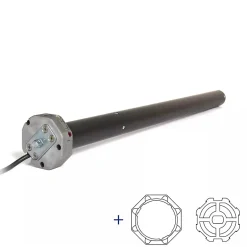 Moteur Volet Radio Secours D.45 20Nm + adaptations axe octo60-Avosdim Clearance