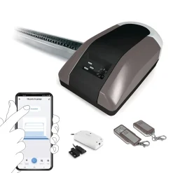 Avidsen Motorisation connectée porte de garage STRÖMMA 600, max 75kg, guidage par chaîne