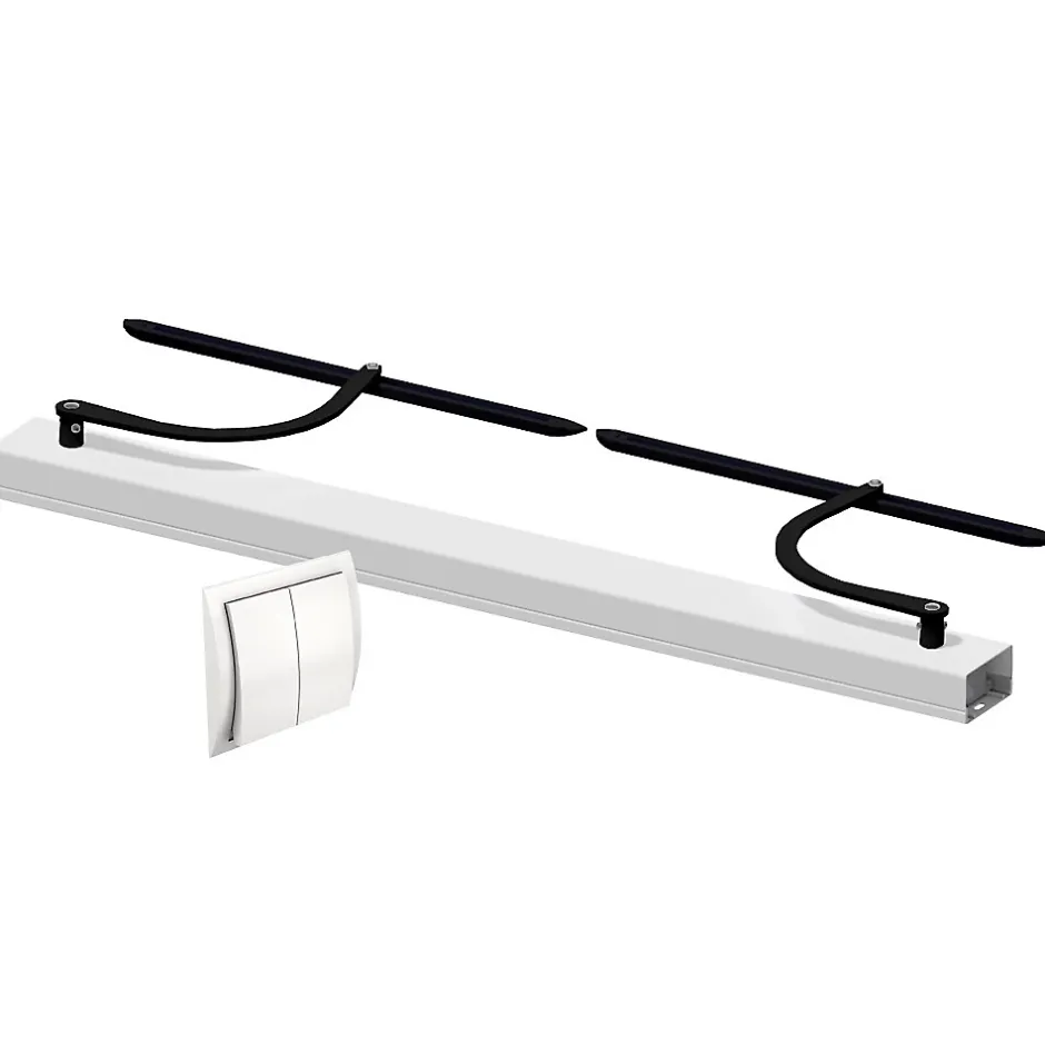 Slid’Up By Mantion Motorisation pour volet 2 battants SLID'UP WINEO filaire - baie 1500 à 2500 mm - blanc et noir