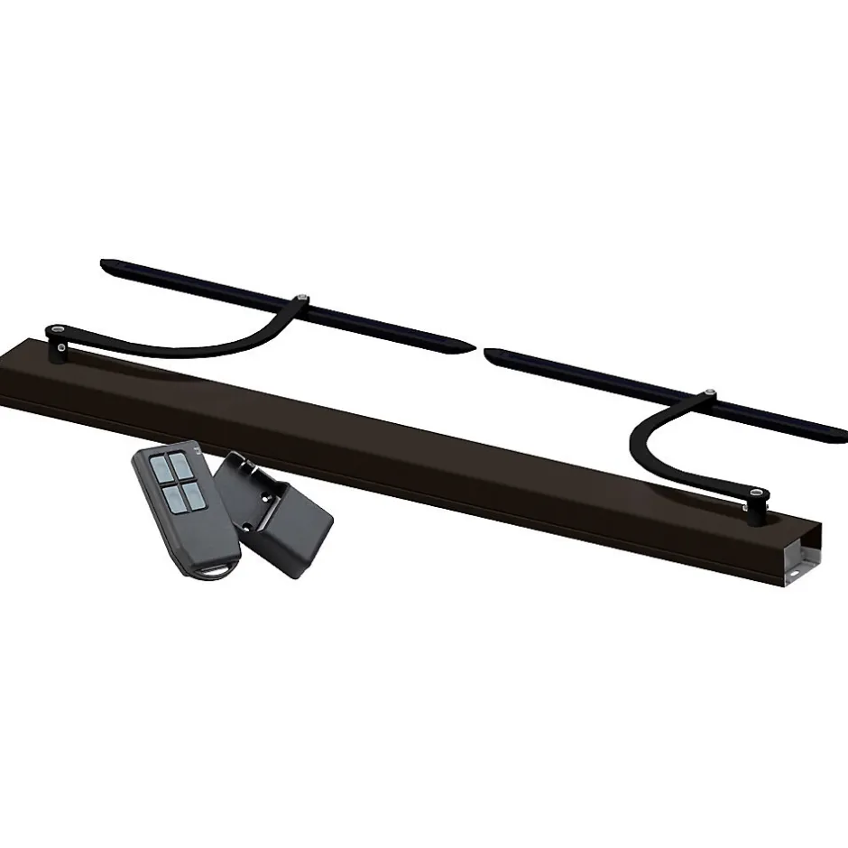 Slid’Up By Mantion Motorisation pour volet 2 battants SLID'UP WINEO radio - baie 1500 à 2500 mm - brun et noir