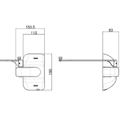 Slid’Up By Mantion Motorisation pour volet 2 battants SLID'UP BRA-VO radio