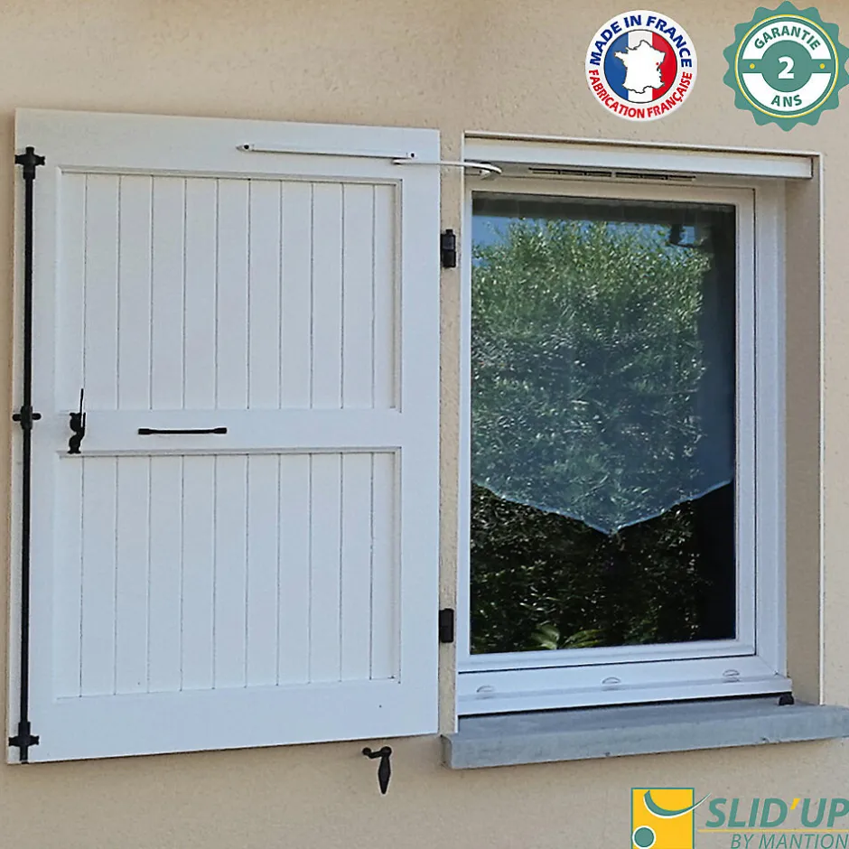 Slid’Up By Mantion Motorisation pour volet 1 battant SLID'UP WINEO radio - baie 400 à 800 mm - brun et noir