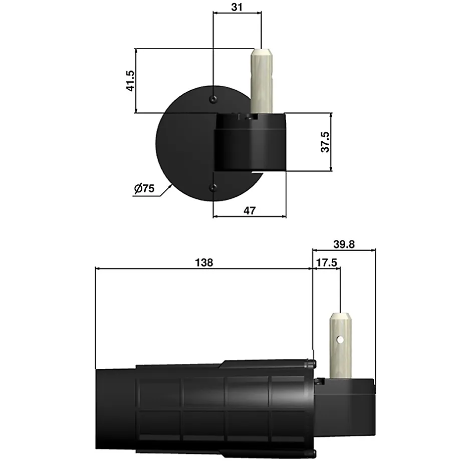 Slid’Up By Mantion Motorisation pour volet 2 battants SLID'UP URANUS radio - gond 14 mm